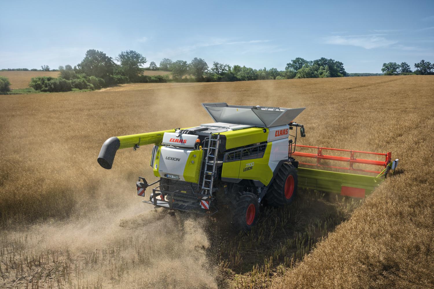 CLAAS ПРЕДСТАВЛЯЕТ ВТОРОЕ ПОКОЛЕНИЕ КОМБАЙНОВ LEXION