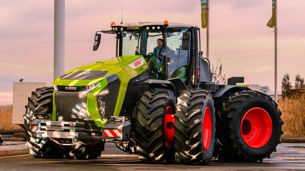 Официальная презентация нового трактора CLAAS XERION 12-й серии прошла в Астане